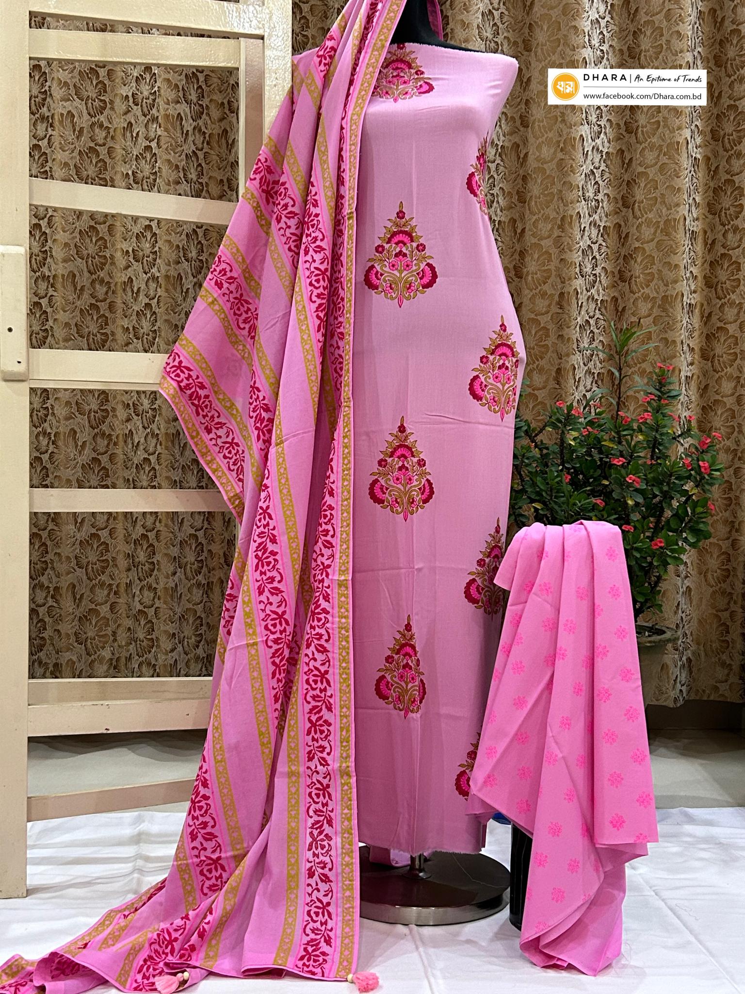 (Unstitched) Three Pieces 14