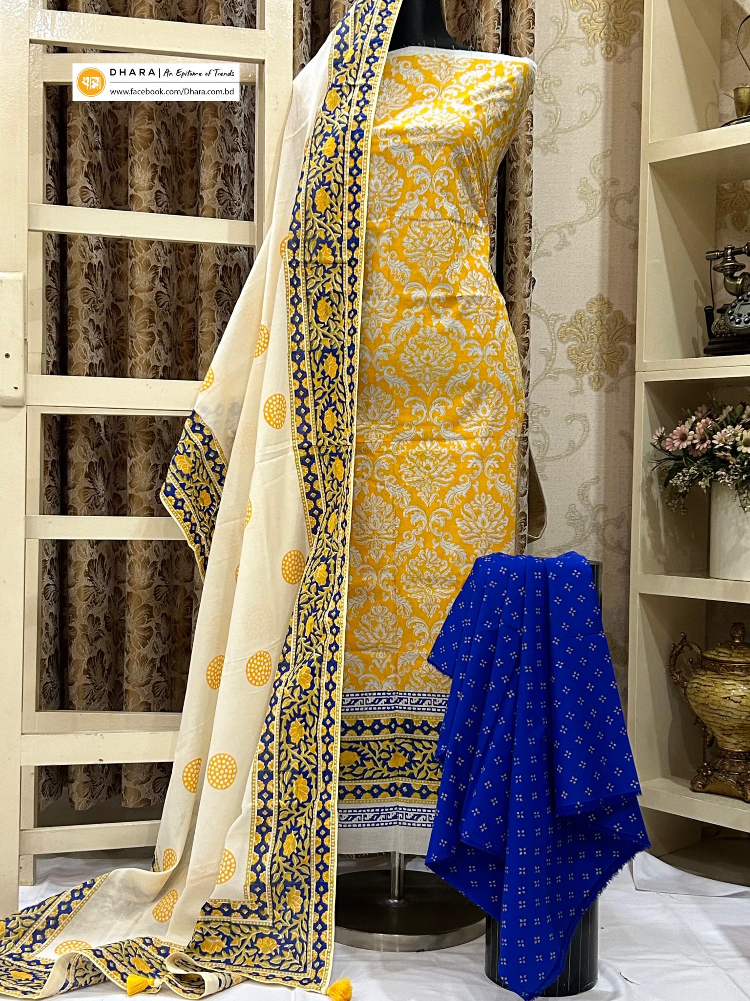 (Unstitched) Three Pieces 18