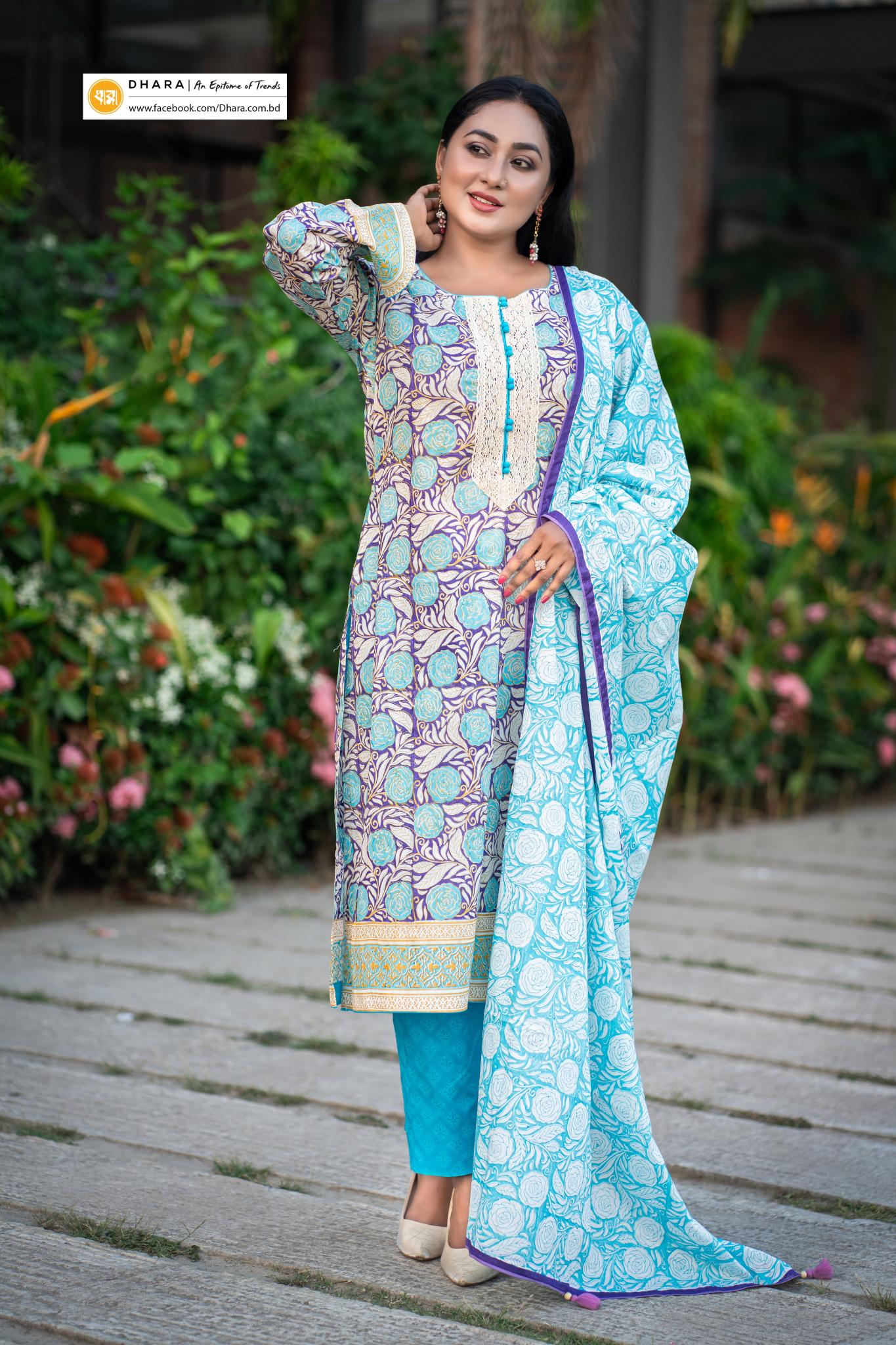 (Unstitched) Three Pieces 24