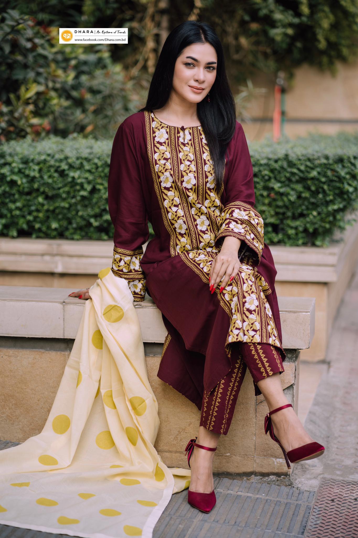 (Unstitched) Three Pieces 29